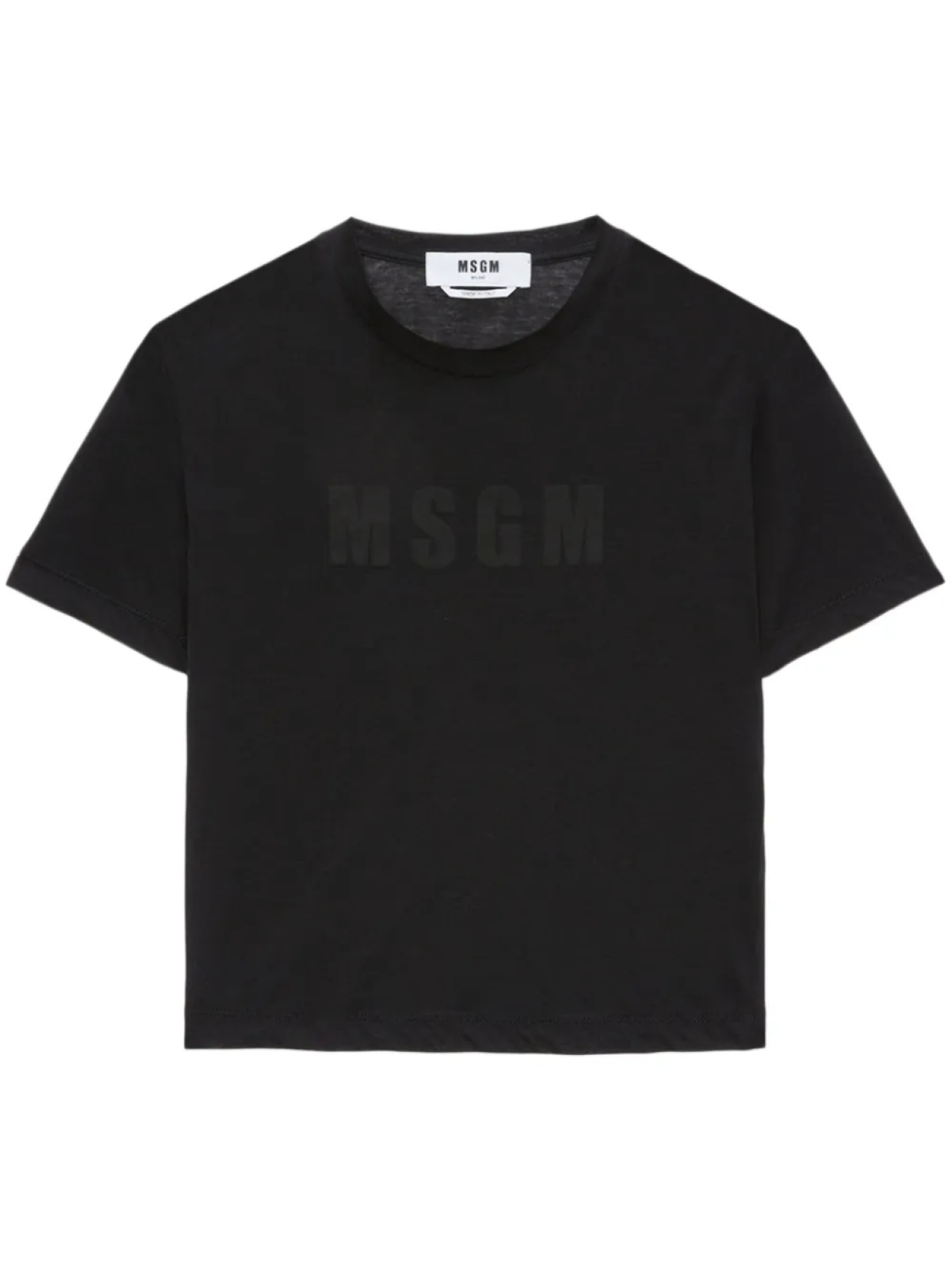 

MSGM футболка с логотипом, черный