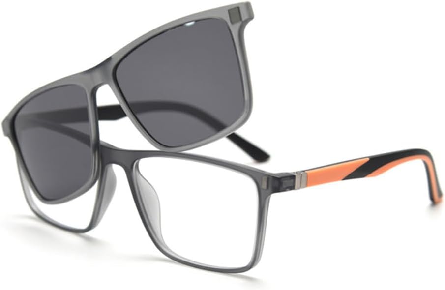 

Поляризованные солнцезащитные очки для женщин с магнитными зажимами, солнцезащитные очки для мужчин с защитой от УФ-излучения UV400, солнцезащитные очки-маски VFDHN, C5