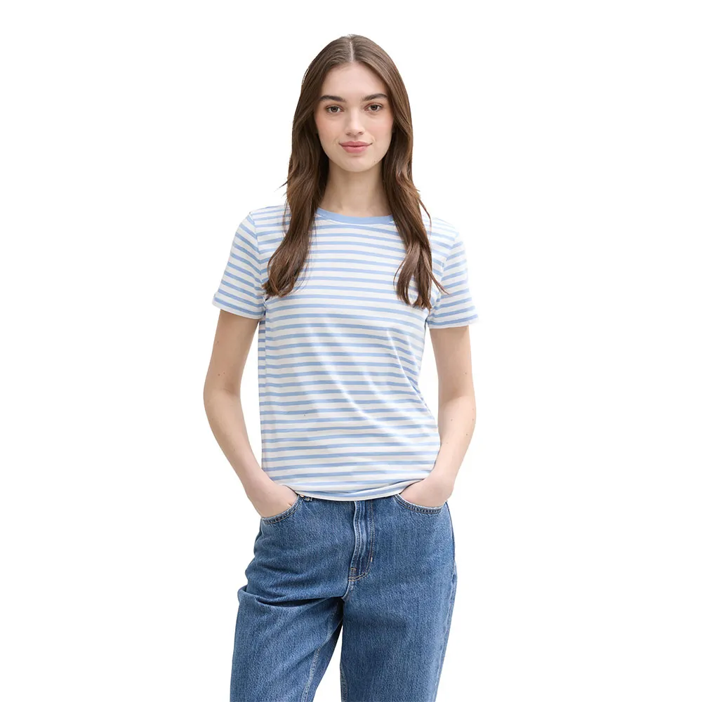 

Футболка с коротким рукавом Tom Tailor Modern Stripe, синий