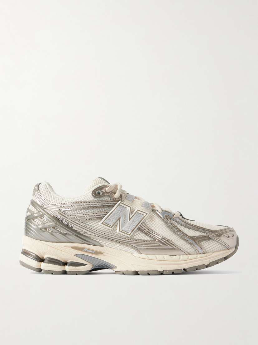 Кроссовки 1906R с металлической резиновой отделкой и сеткой New Balance, золотой