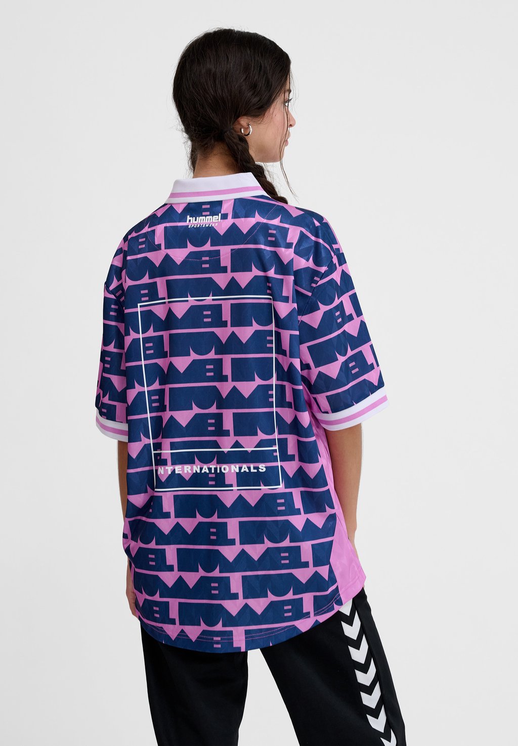 

Рубашка поло SOCCER LOVE Hummel, розовый