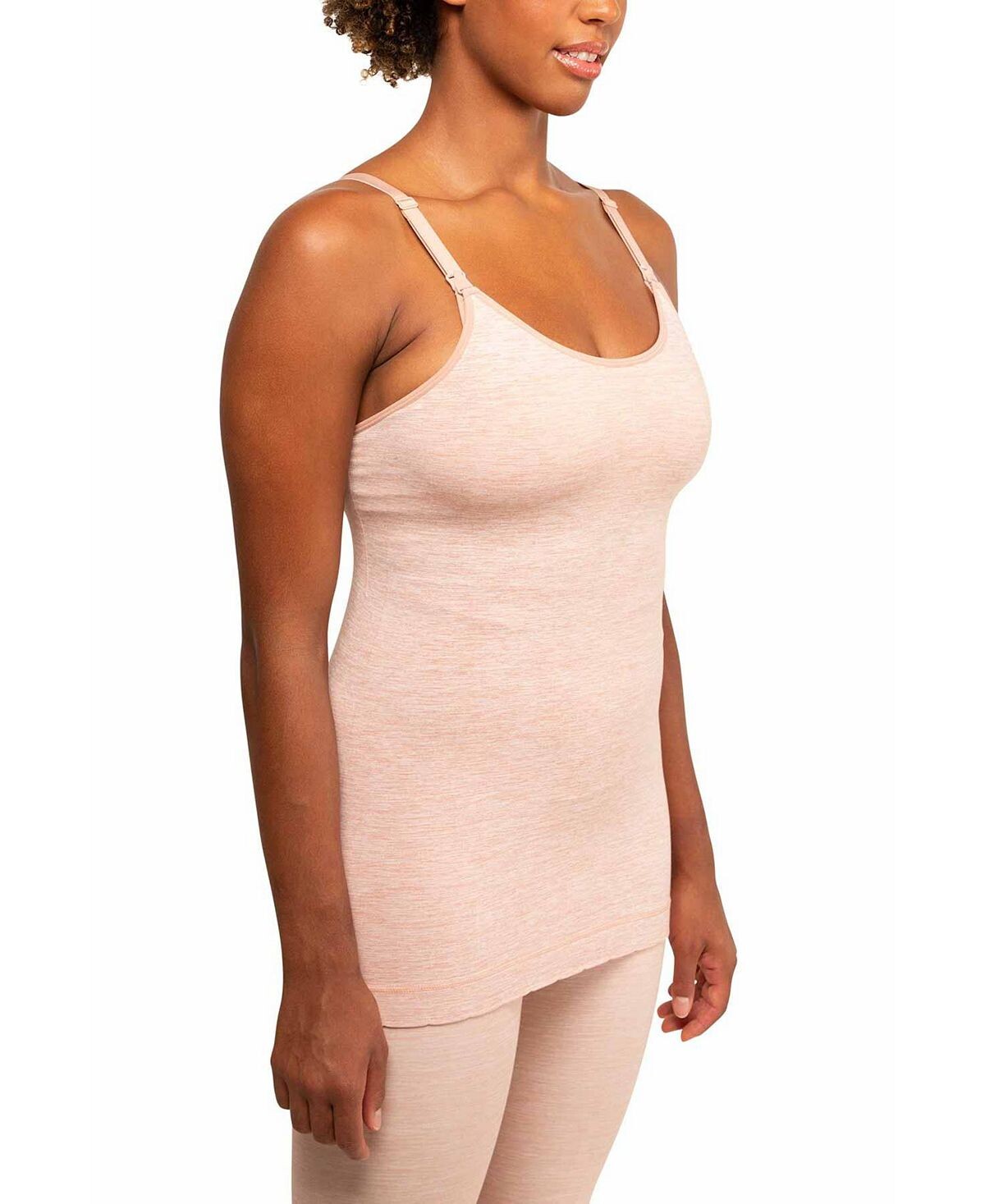 

Бесшовная майка Modern Eternity Maternity для кормления, персиковый