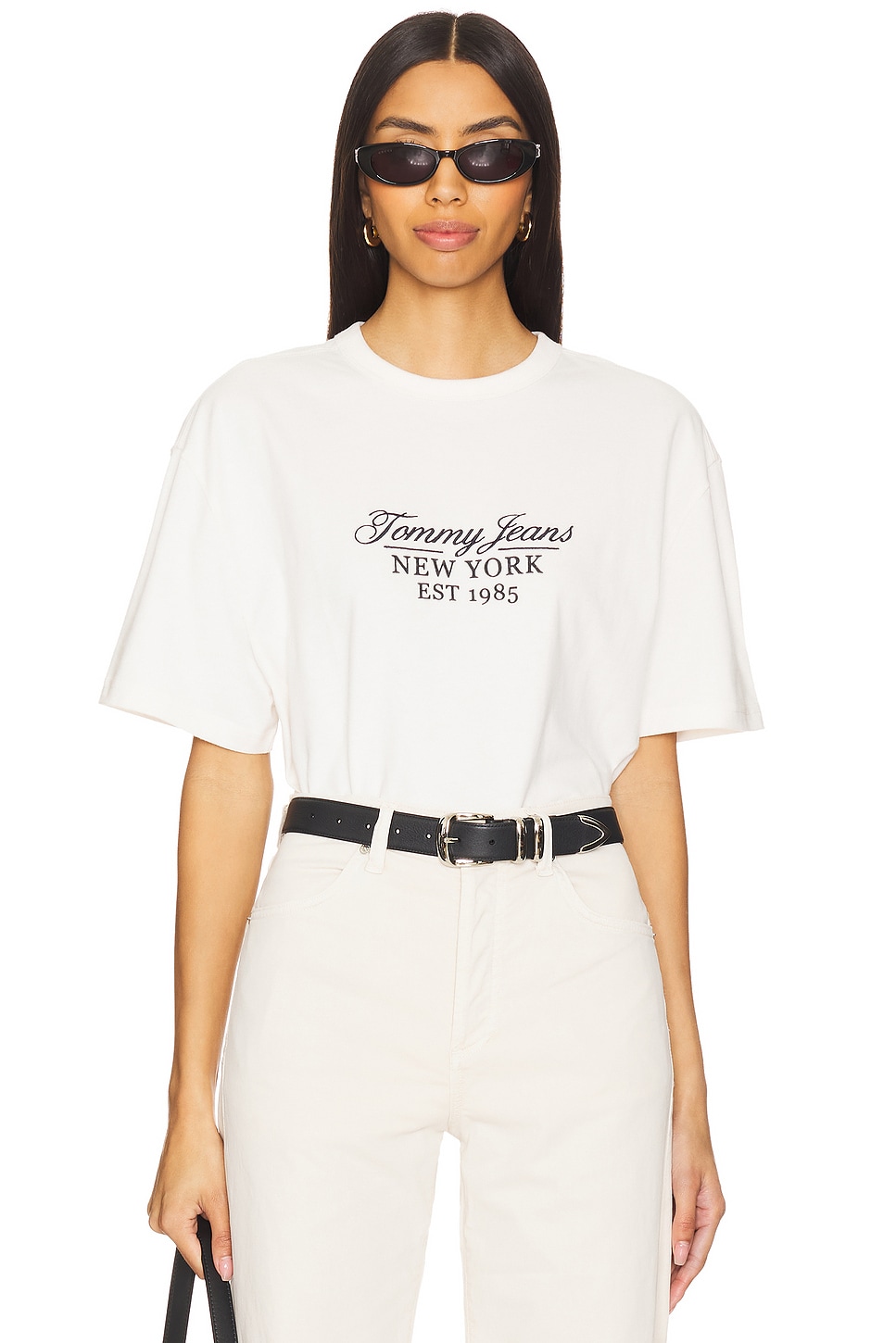 

Скрипт ny футболка Tommy Jeans, белый