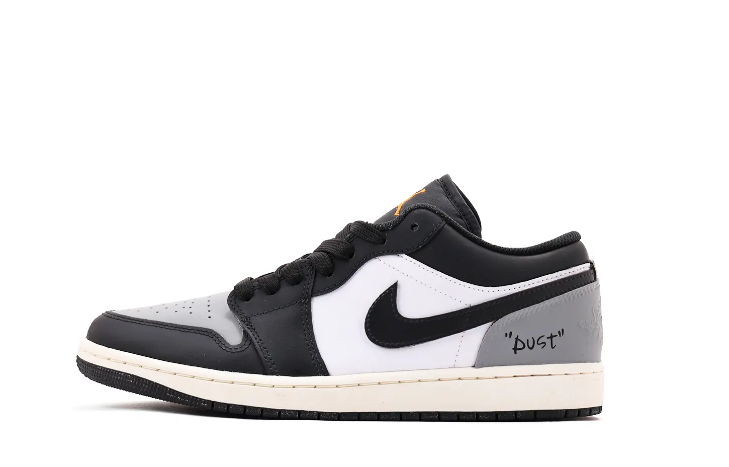 

Jordan Air 1 Cushioning, износостойкие низкие кроссовки в винтажном стиле для баскетбола унисекс черный серый