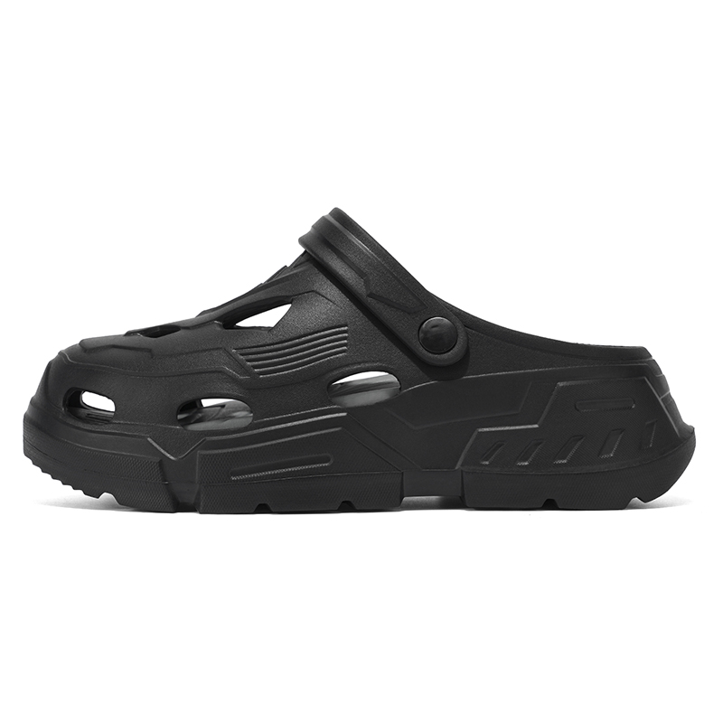 

NANJIREN Клоги унисекс черно-серые, цвет Black Gray