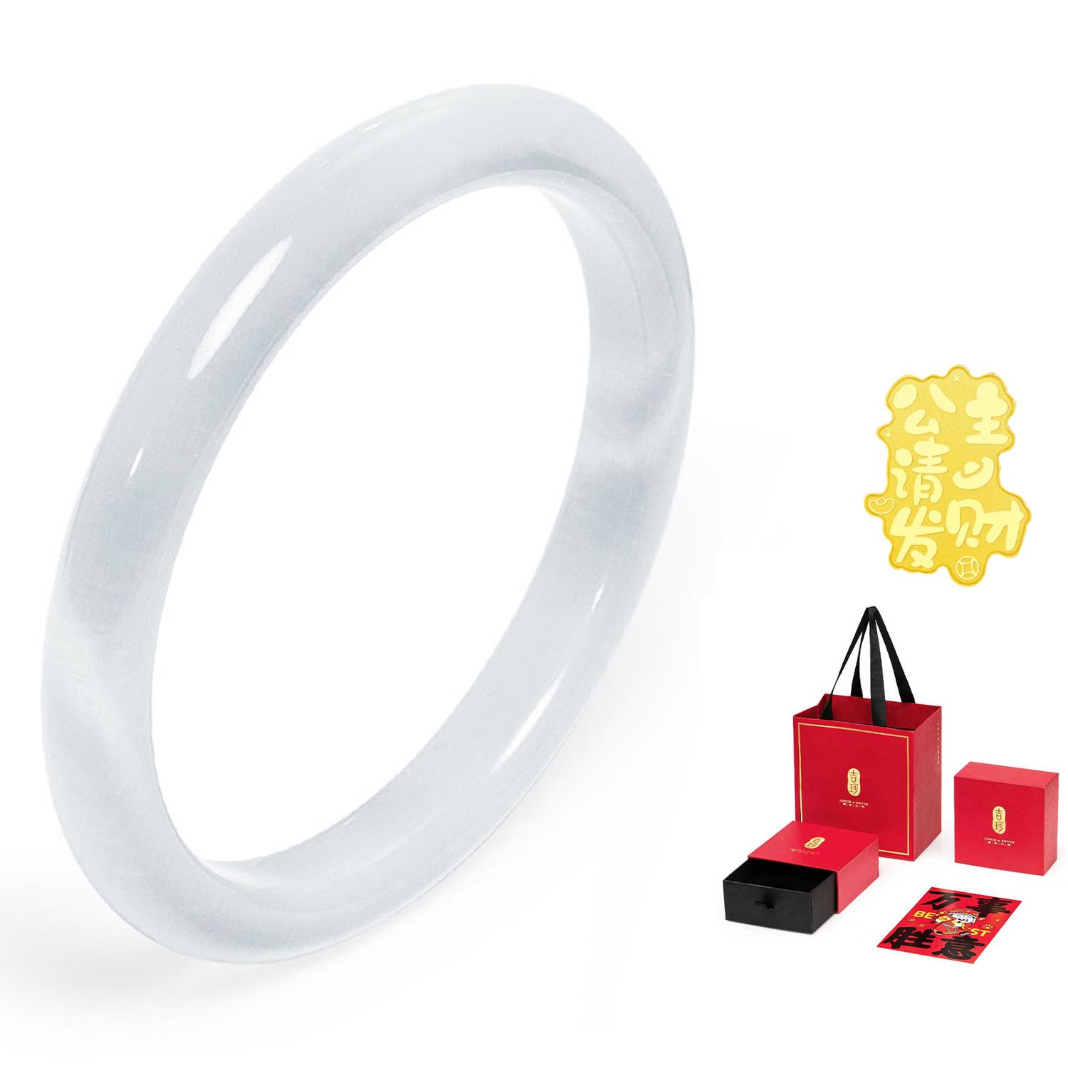 

Браслет из цветной глазури Jodie&Kevin для женщин Jodie＆Kevin, белый