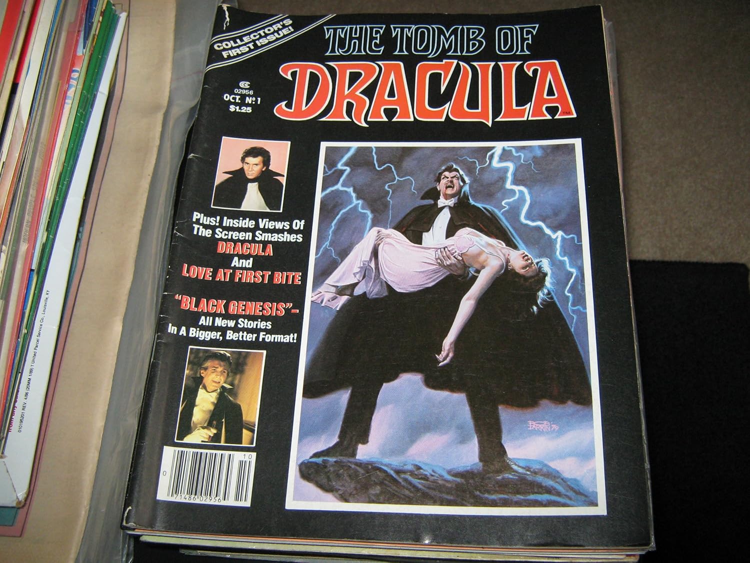 

The Tomb of Dracula Magazine (Dracula and Love At First Bite , Black Genesis, October 1979 Volume 1 #1) (Marvel Comics)