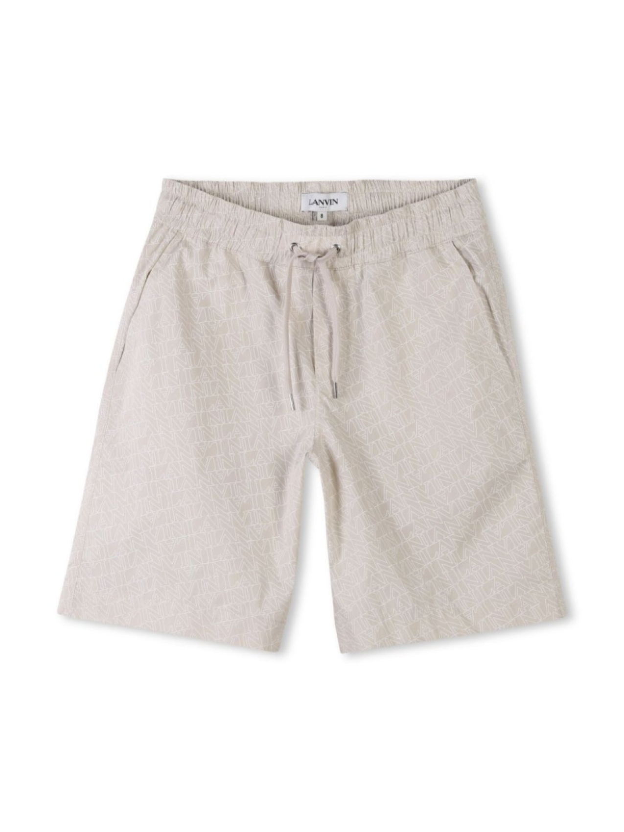 

Lanvin Enfant хлопковые шорты, нейтральный цвет