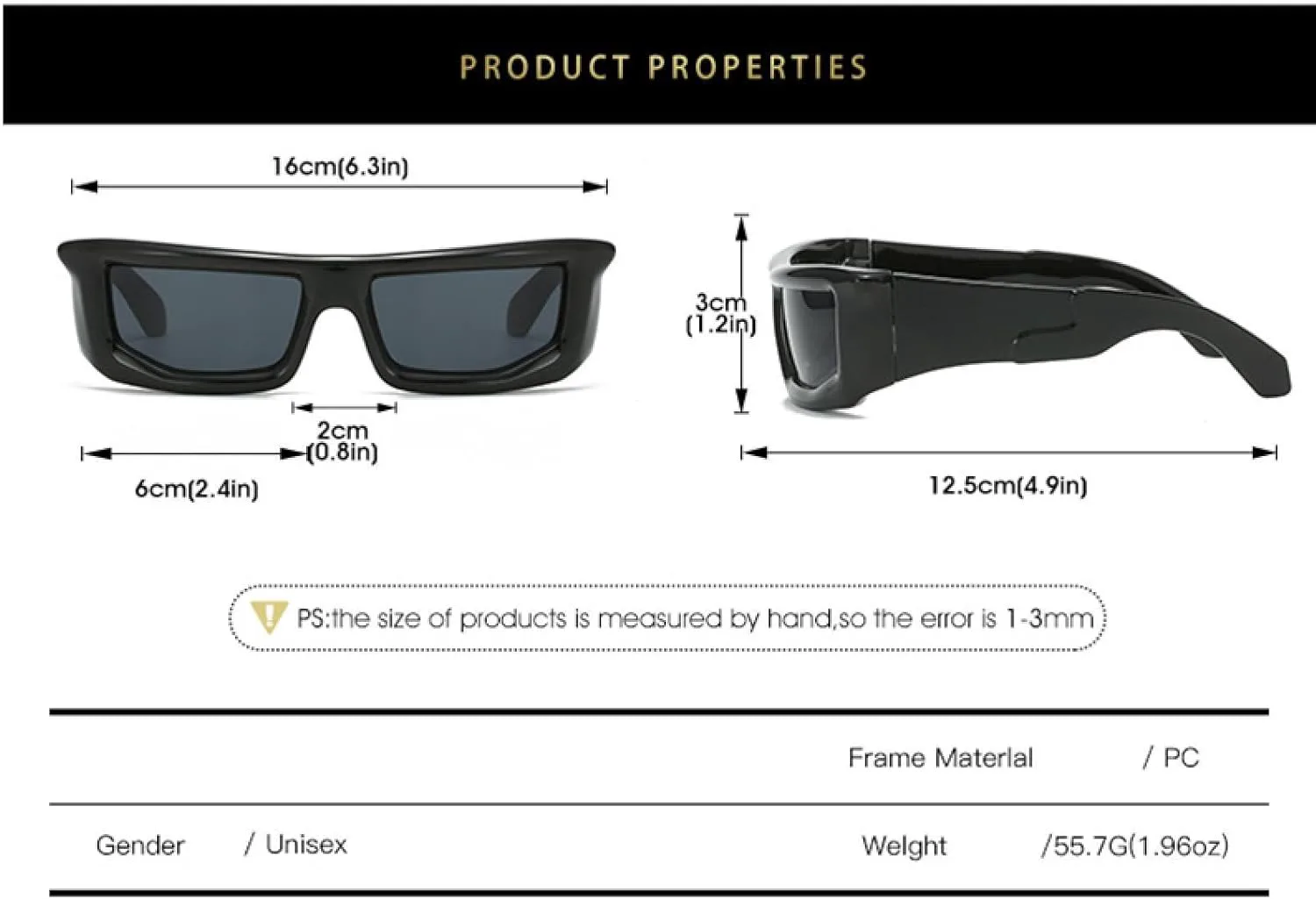 

Роскошные солнцезащитные очки для женщин и мужчин, модные, в стиле панк, с большой оправой, винтажные, зеркальные, с защитой от УФ-излучения UV400 TYUVIVO, Dark Blue