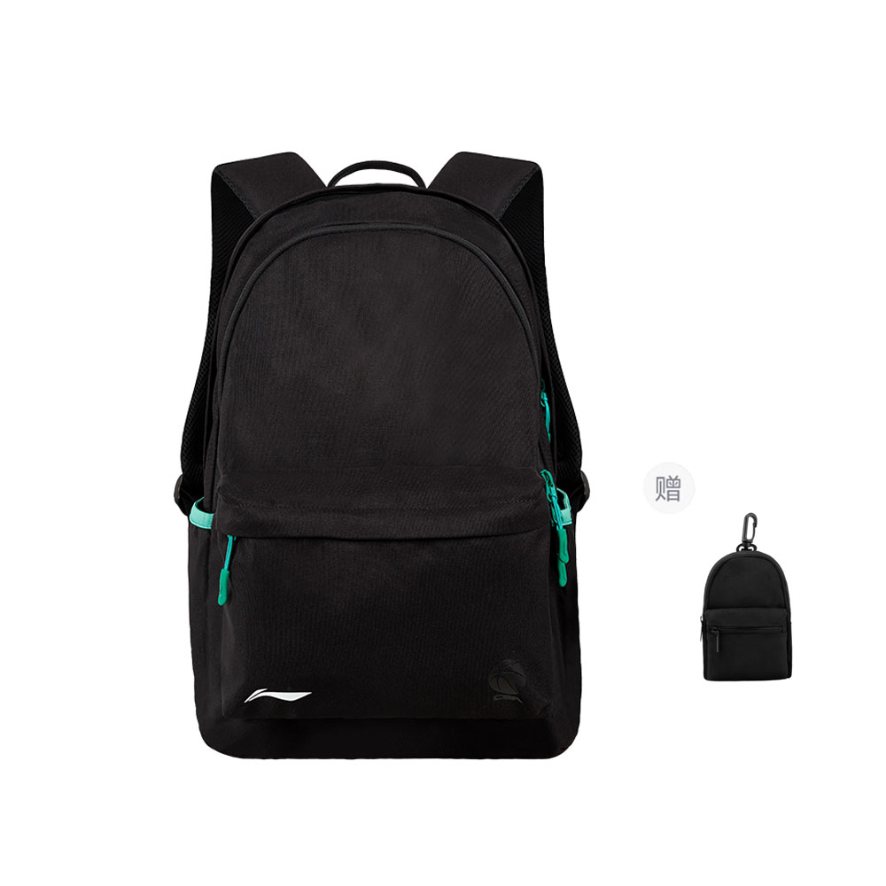 

Рюкзак LiNing из полиэстера, стандартный размер, унисекс, черный