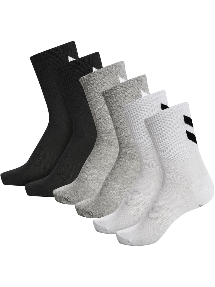 

Носки Hummel Long Socks Hmlchevron Erwachsene, цвет black/white/grey