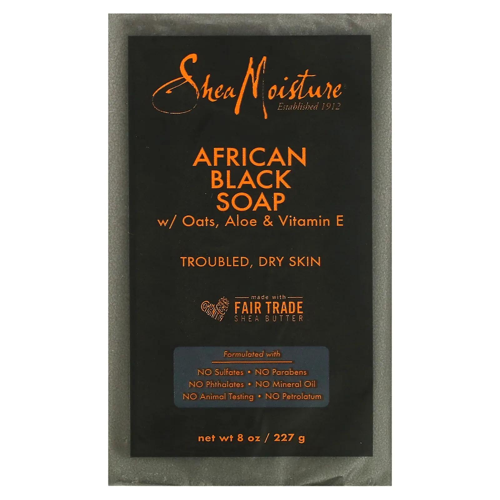 

SheaMoisture African Black Soap with Shea Butter 8 oz (230 g)