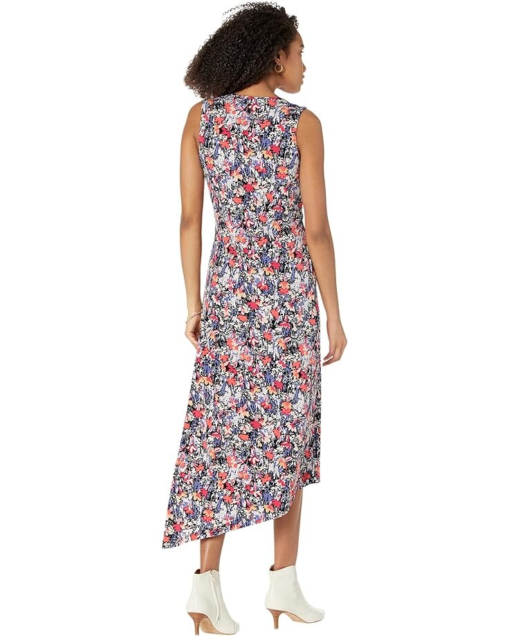 

Платье BCBGMAXAZRIA Floral Matte Jersey Dress, цвет Painterly Carnation