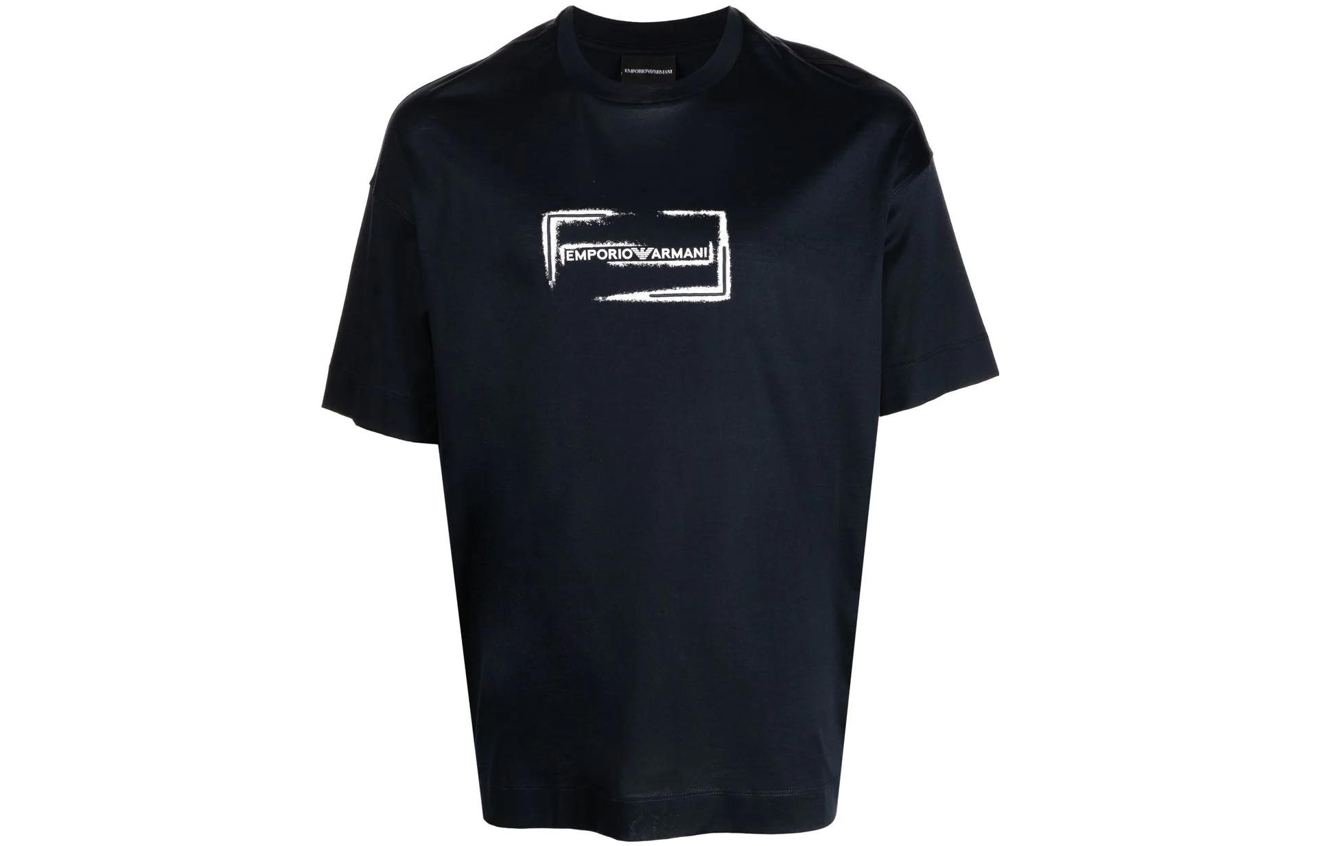 

Футболка мужская SS23, цвет морской волны EMPORIO ARMANI, Marine Blue