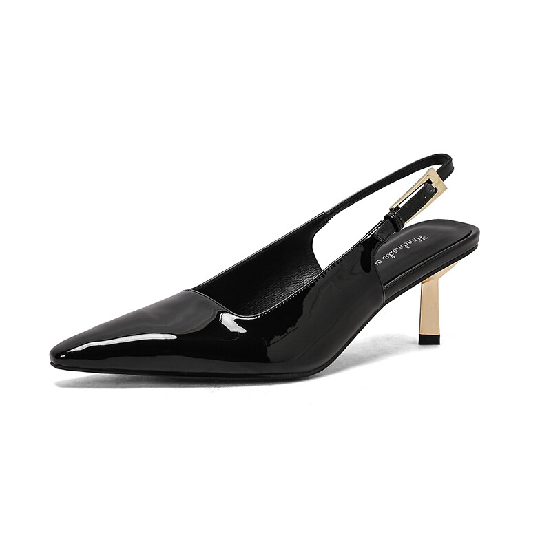 

Туфли женские на высоком каблуке Pvaj, цвет Black 9 cm