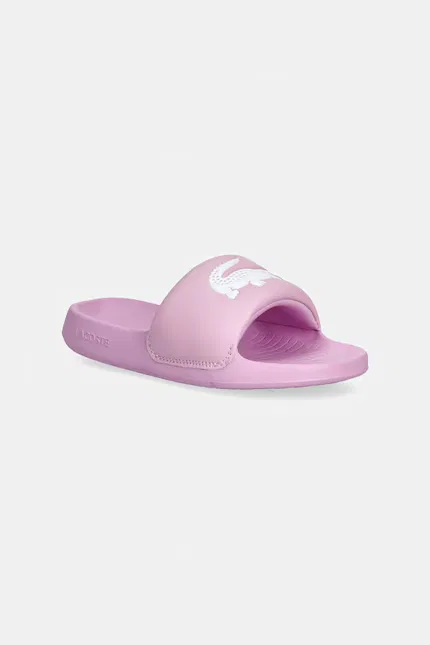 Шлепанцы детские Lacoste, розовый