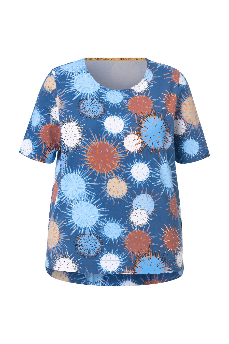 

Футболка LAURASØN, Blue/Light blue