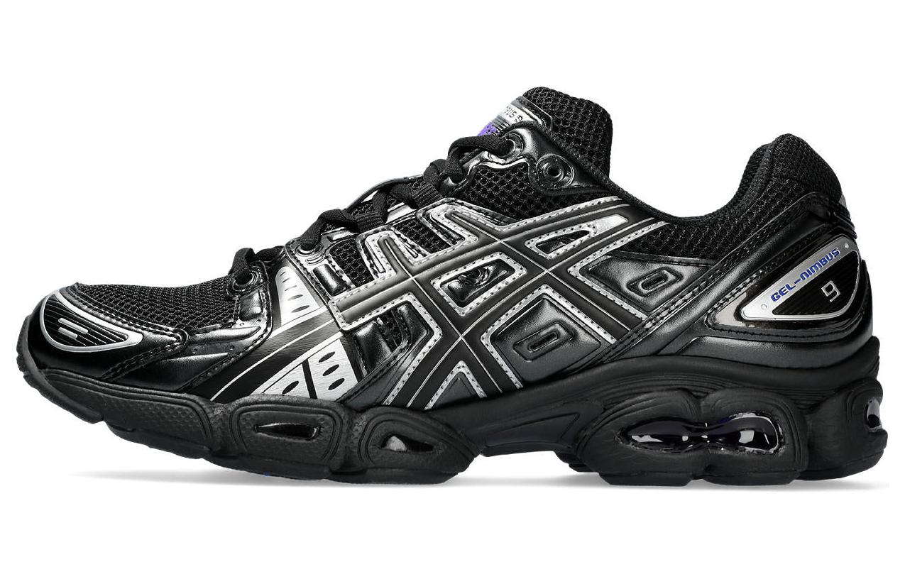 

Gel Nimbus 9 Black Pure Silver Asics, Black Silver