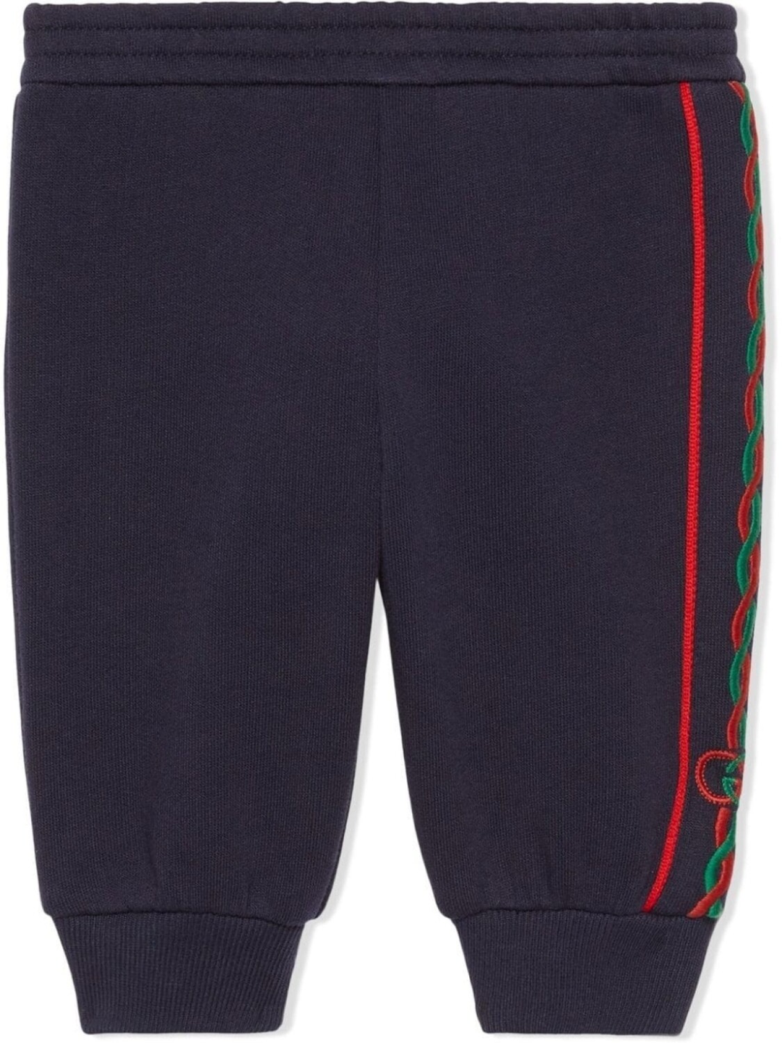 

Gucci Kids спортивные брюки с лампасами, синий