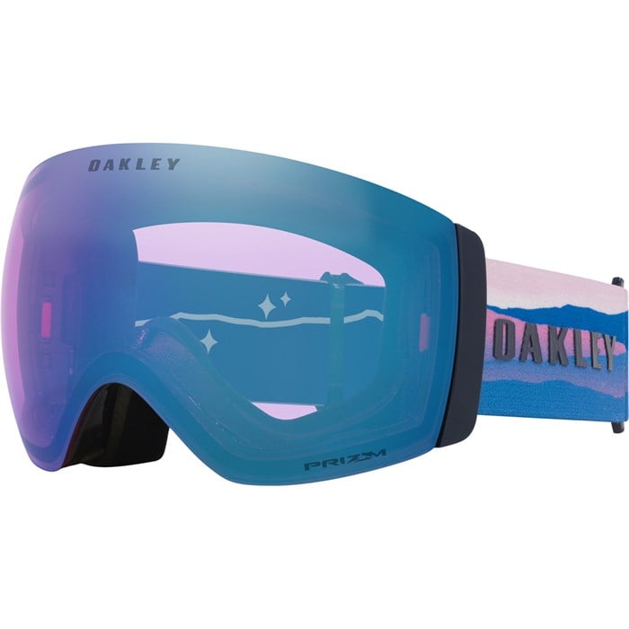 

Очки Flight Deck Pro L Oakley, Mikaela Shiffrin Sig/Prizm Iced Iridium+Prizm Sapphire Iridium