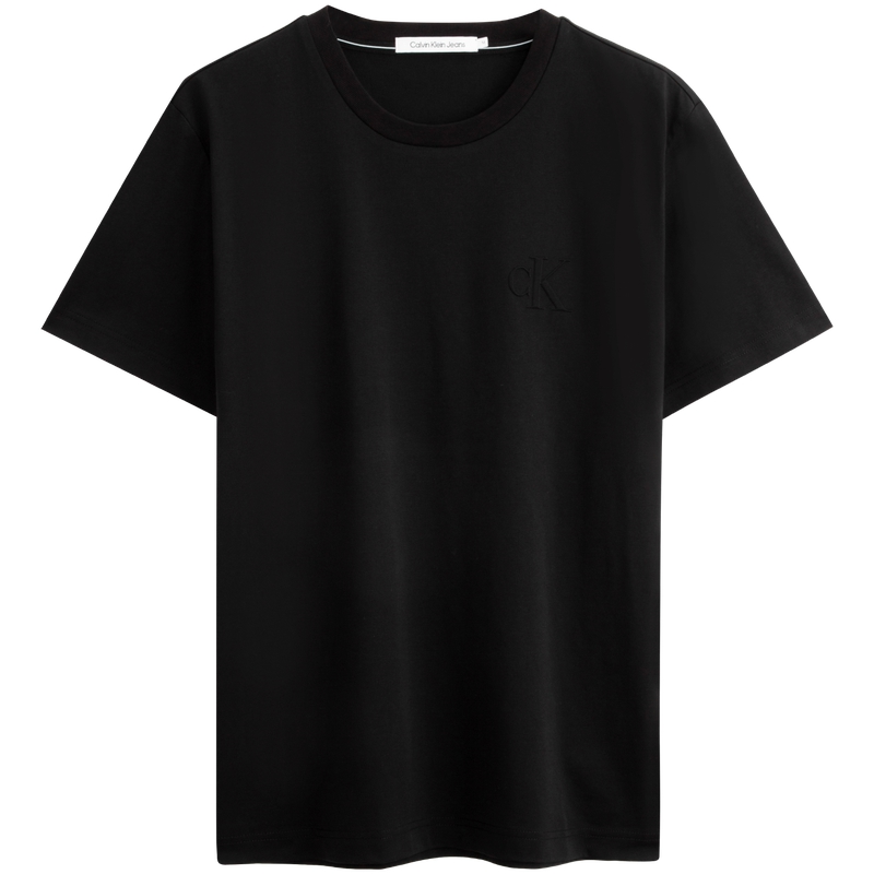 

Футболки унисекс с круглым вырезом, умеренно прямой крой Calvin Klein, beh-space черный