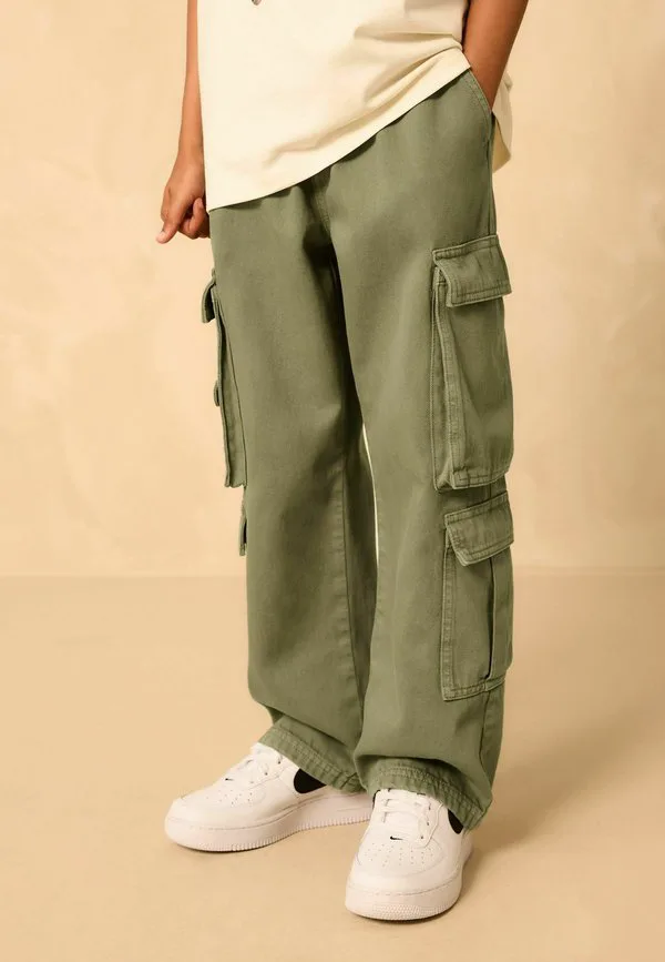 Брюки-Карго стандартного кроя Next, Khaki Green — фото 3