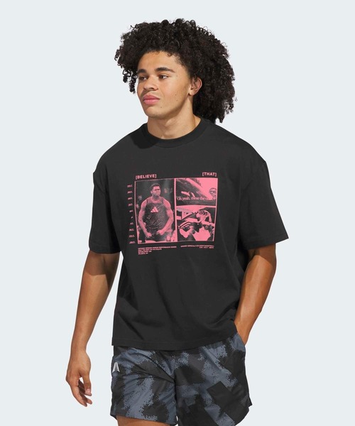 

Футболка с коротким рукавом Adidas, черный