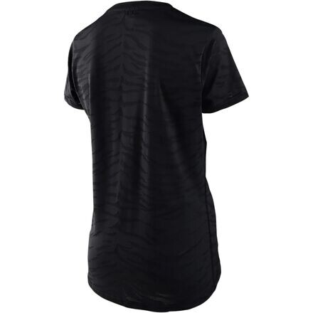 

Джерси с короткими рукавами Lilium женское Troy Lee Designs, цвет Tiger Jacquard Black
