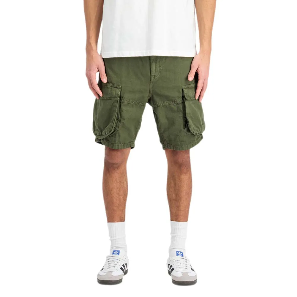 

Шорты Alpha Industries Canvas cargo, зеленый