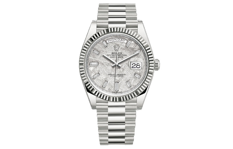 

Мужские часы Week type Calendar с автоматическим механическим механизмом, серый циферблат 40мм ROLEX, Warranty from November to December 2025