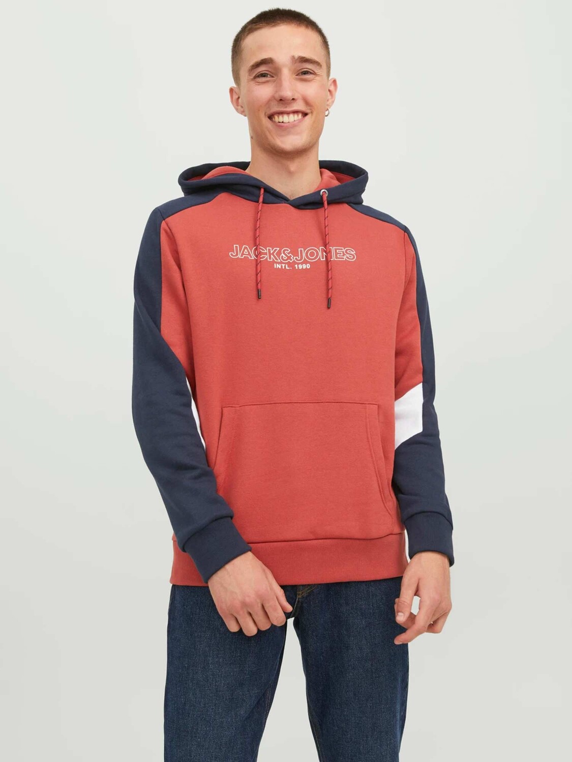 

Толстовка Jack & Jones ANKER, красный