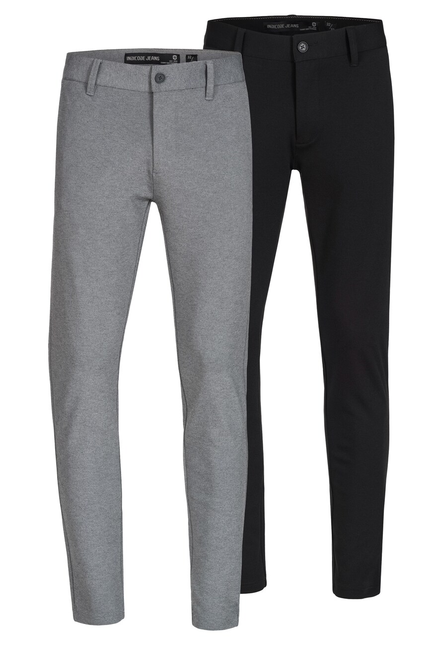 

Повседневные брюки-чинос INDICODE JEANS, Grey/Black