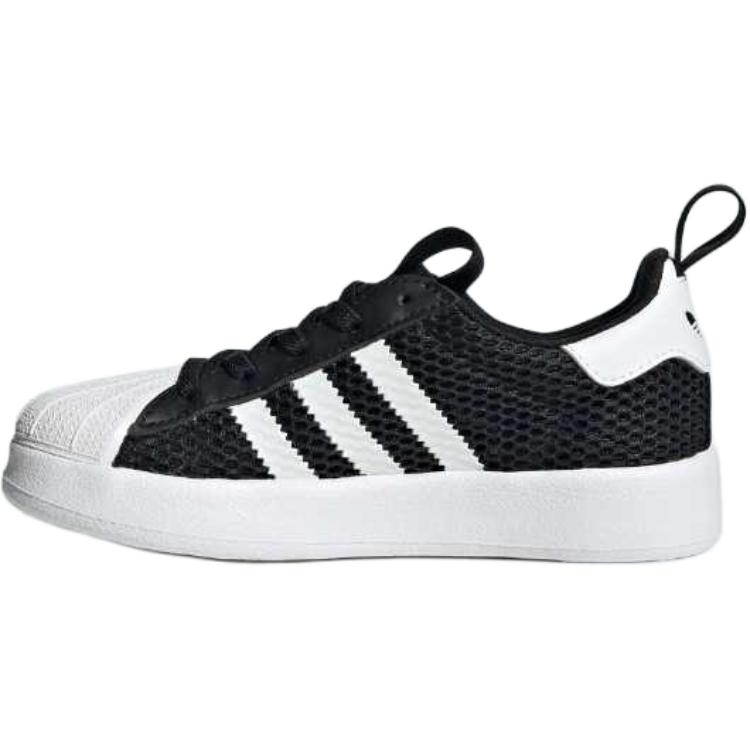 Детские кроссовки для скейтбординга SUPERSTAR 360 Low Top Adidas Originals, черный/белый — фото 2