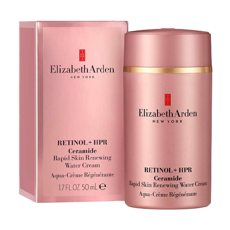 Увлажняющий крем для лица Elizabeth Arden Ceramide Retinol + HPR Rapid Skin-Renewing Water Cream, 50 мл*2 — фото 4