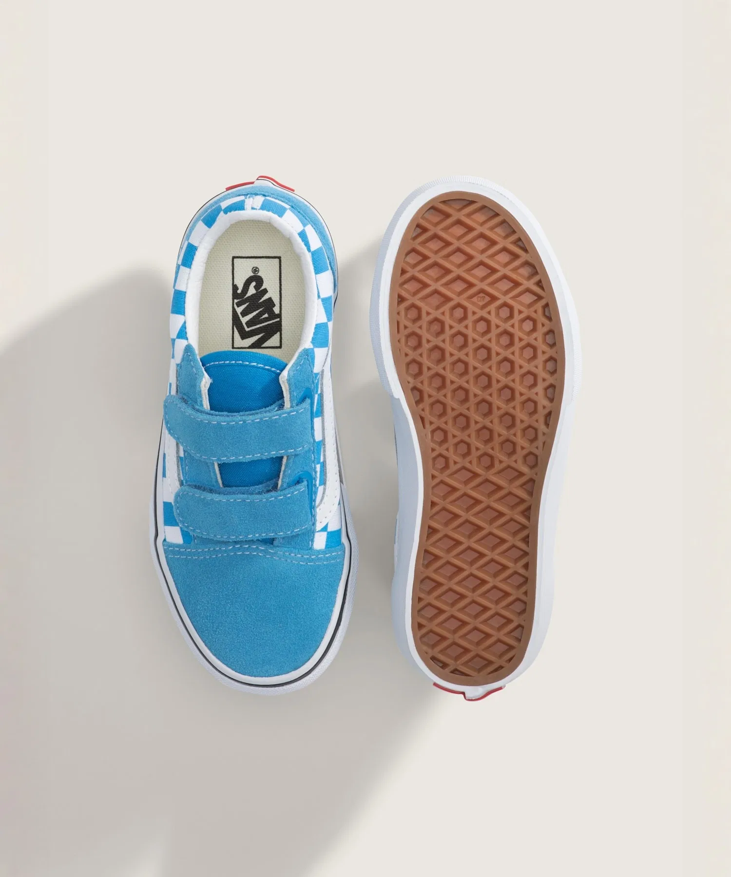 Детские кроссовки Vans Old Skool V COLOR THEORY CHECK — фото 3