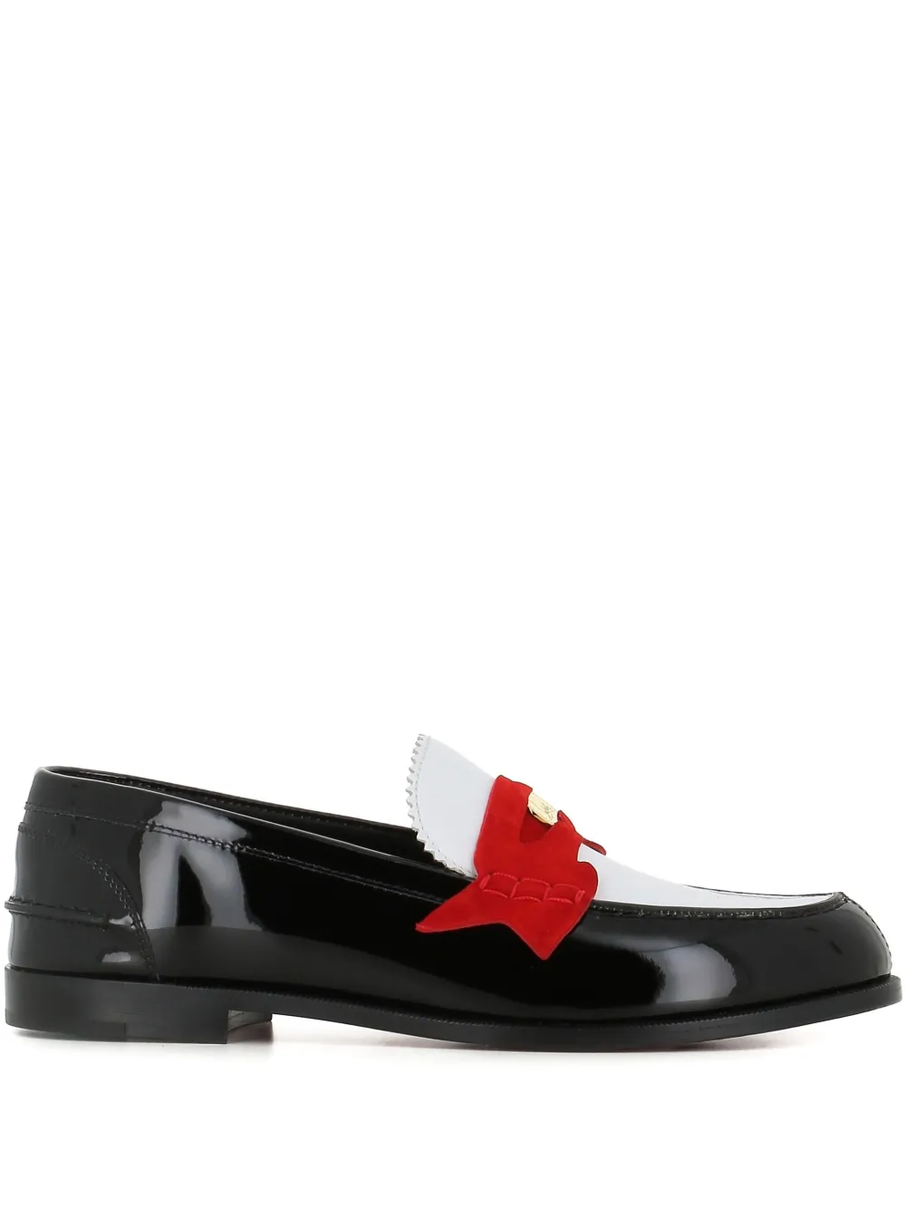 Лакированные лоферы Penny Donna Christian Louboutin, черный