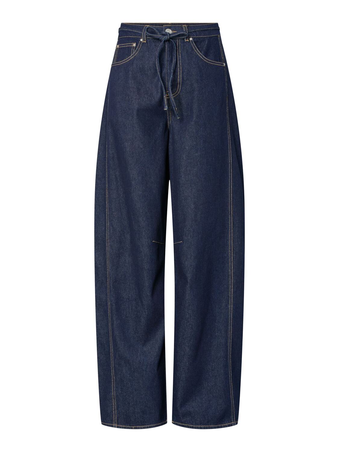 

PIECES Свободные джинсы 'PCFENNA' в цвете Marine Blue