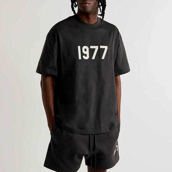 Футболка Fear Of God Essentials с логотипом, черный