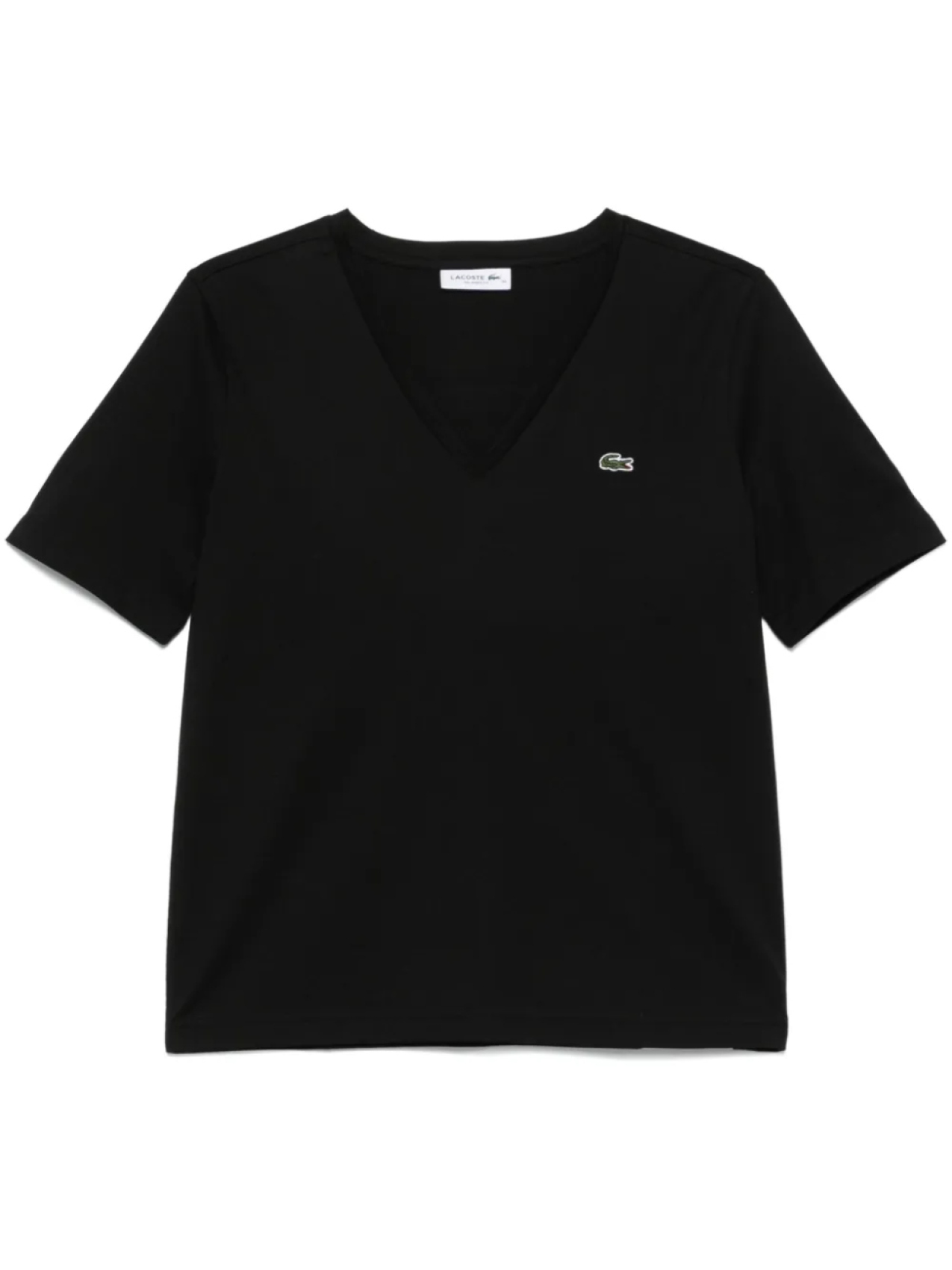 

Футболка с V-образным вырезом Lacoste, черный