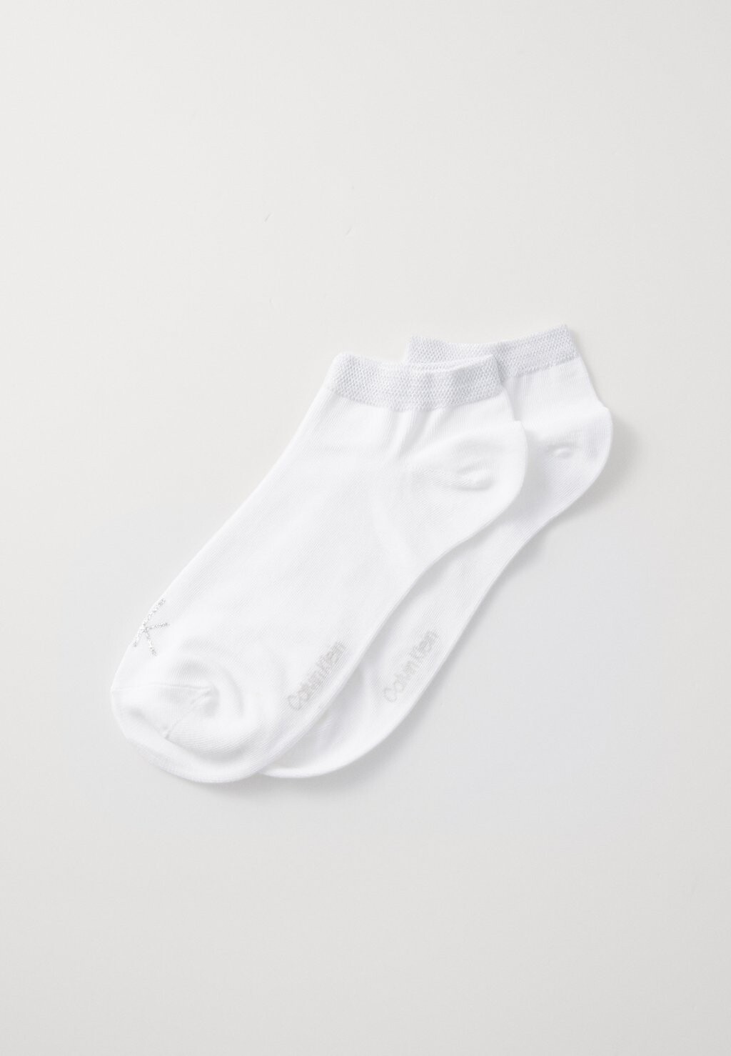 

Носки WOMEN SNEAKER SHINY LOGO 2 PACK Calvin Klein Underwear, белый