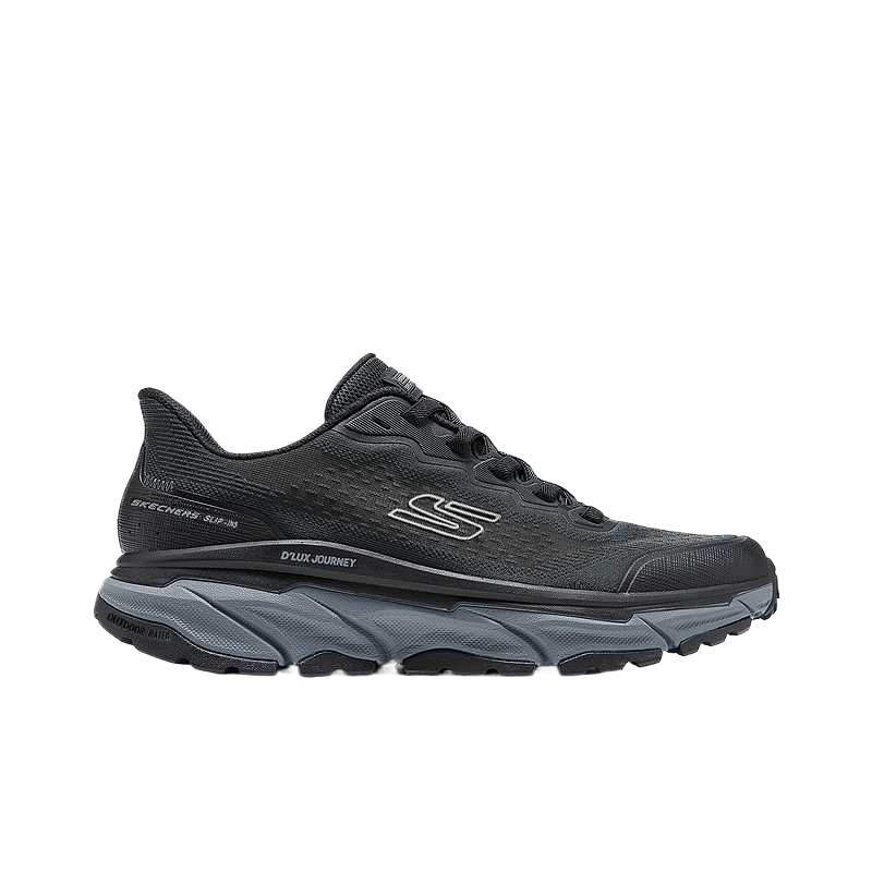 OUTDOOR MENS Low top Casual Shoes Skechers, черный — фото 3