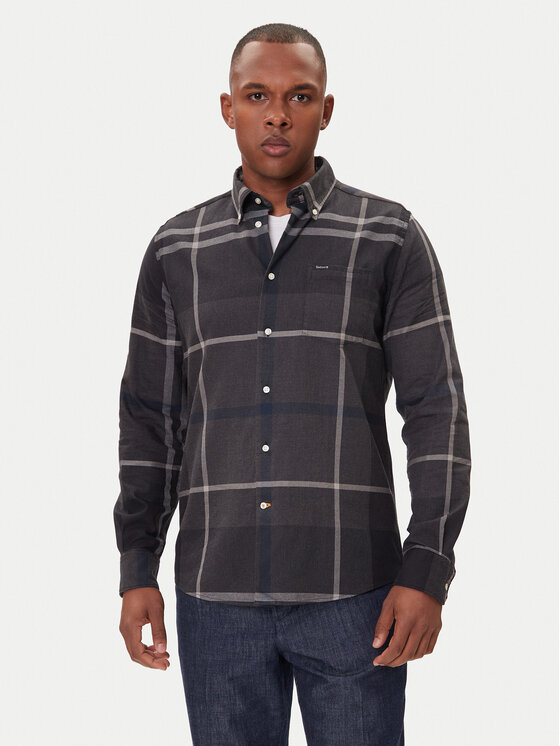 

Рубашка regular fit Dunoon MSH4980GY38 Barbour, серый