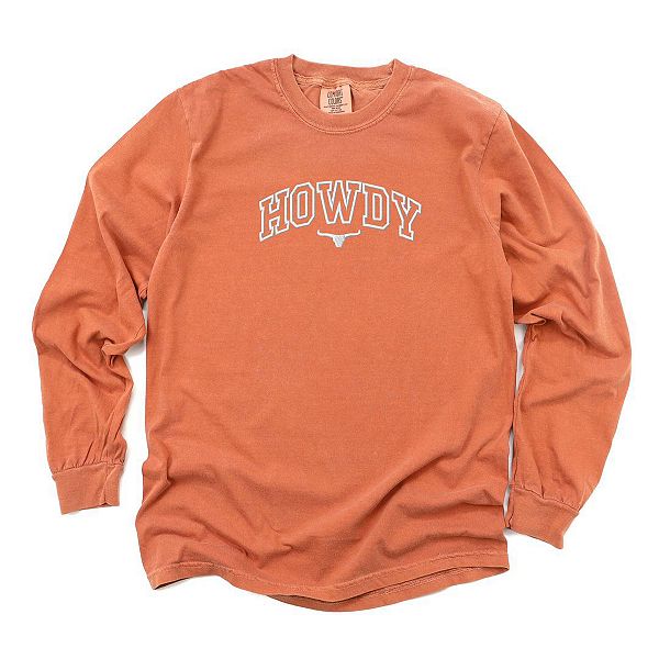 

Футболка с длинным рукавом varsity garment dyed с вышивкой howdy bull Simply Sage Market, Yam, Зеленый, Футболка с длинным рукавом varsity garment dyed с вышивкой howdy bull Simply Sage Market, Yam