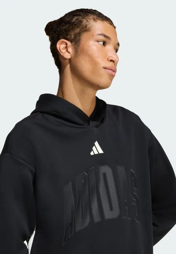 Худи sta seas Adidas Sportswear, Black/Off White — фото 3