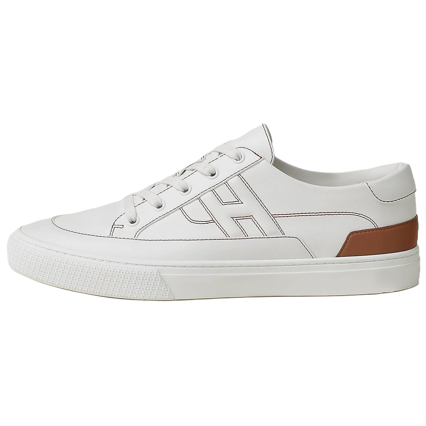 

HERMES Кроссовки для скейтбординга Deep Low, мужские, белые