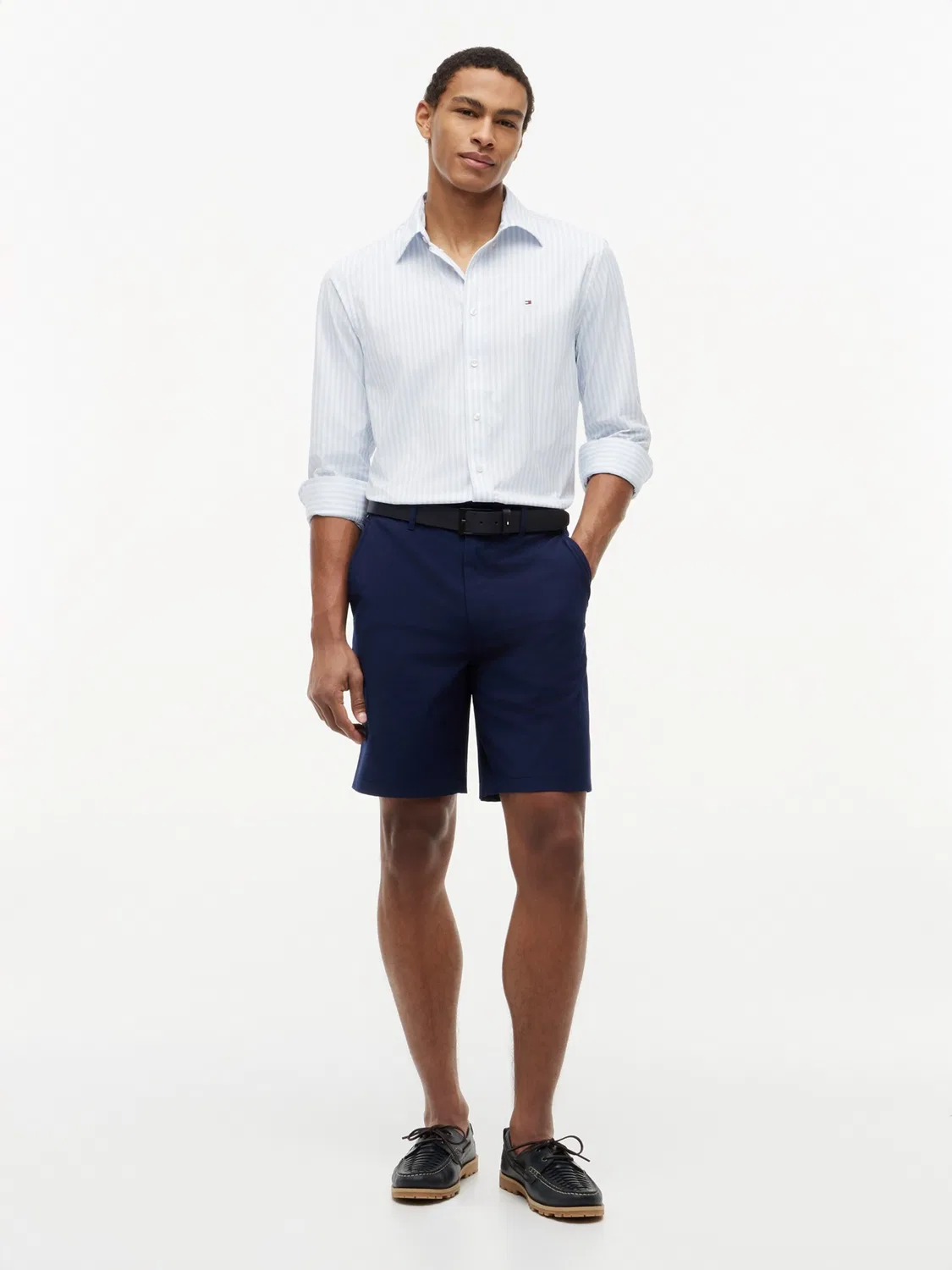 Классические брюки-чиносы 'DOVER 8' Tommy Hilfiger, Dark Blue — фото 4