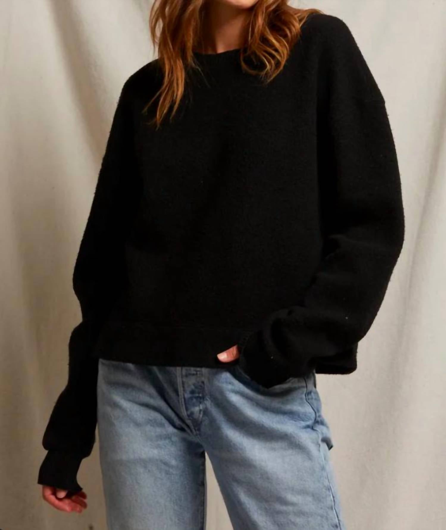 

Толстовка Mayer Reverse Fleece Crewneck черного цвета PERFECTWHITETEE