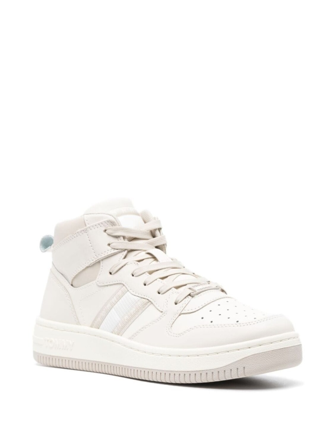 Tommy Jeans высокие кроссовки Retro Basket, белый — фото 2