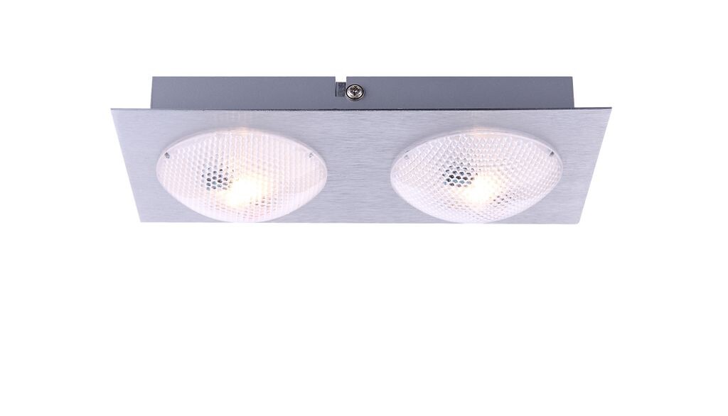 

Потолочный светильник Globo Dl алюминий, 2Xled 56184-2D Globo Lighting, серебро