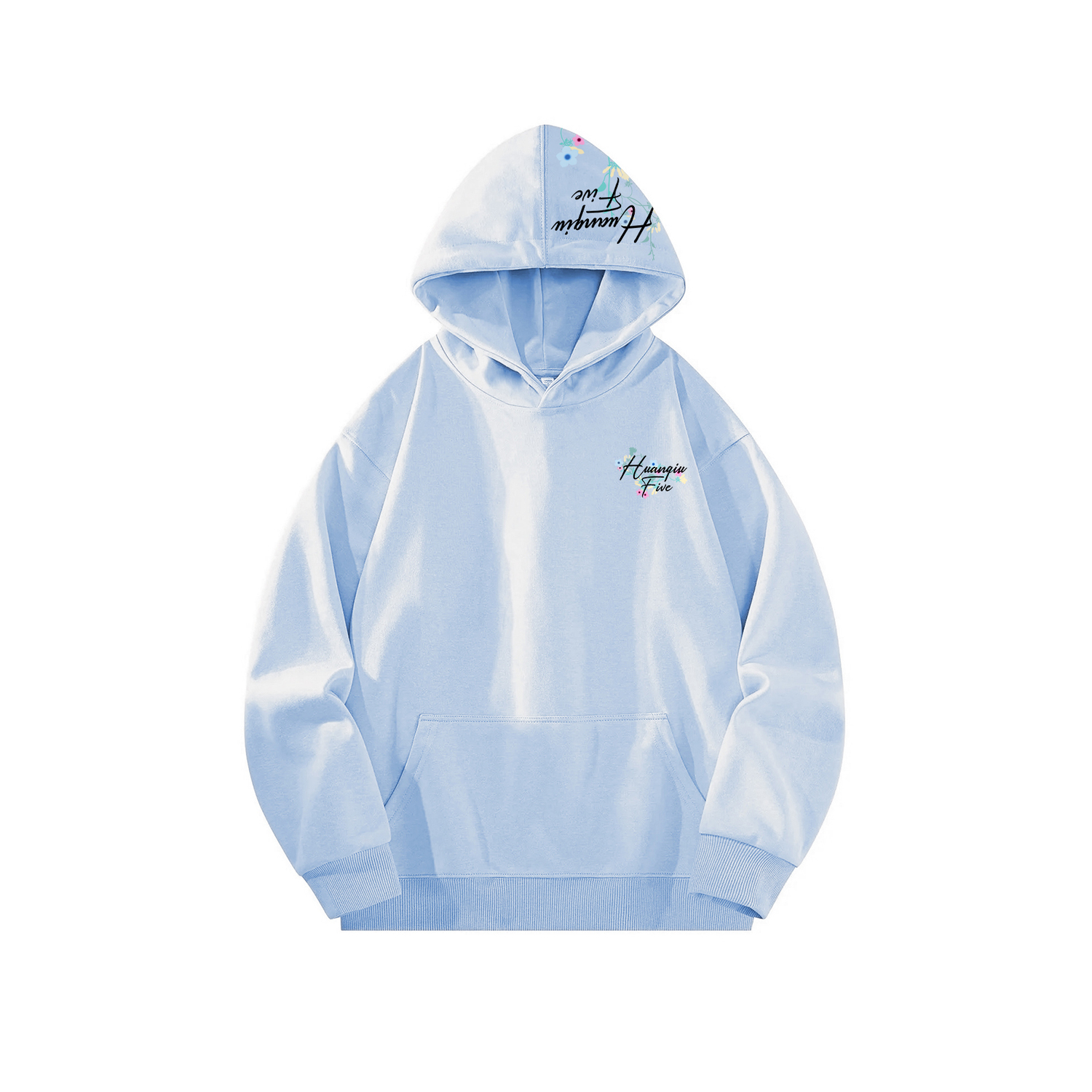 

Толстовка Unisex Hooded Moderate Regular HUANQIU, sky синий